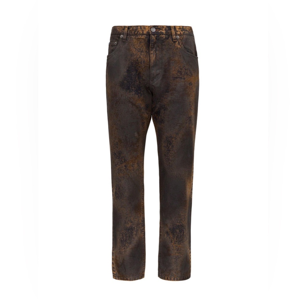 Forever 21 | Gold Metallic Jeans